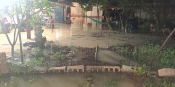 HASTA 90 CENTÍMETROS DE AGUA: Intensas lluvias inundan calles y viviendas en Bacalar