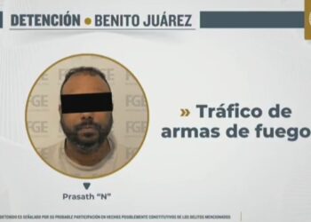TRÁFICO DE ARMAS: Detienen en Cancún a extranjero buscado por EU