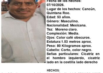 REPORTAN DESAPARICIÓN: Buscan a funcionario de Educación de Quintana Roo en Cancún