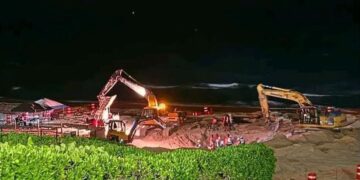 PLAYA DELFINES: Descarta Ecología construcción de hotel; maquinaria era de Telmex