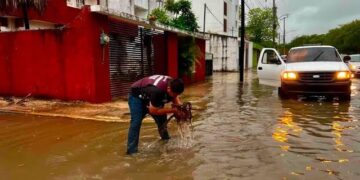 Donceles tarda hasta ocho horas en desalojar el agua en Cancún