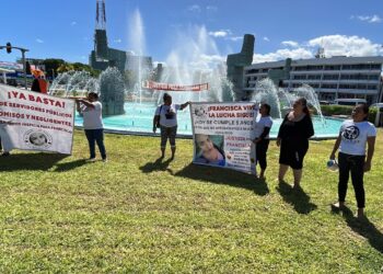 Protestan madres buscadoras en Cancún por nuevo aplazamiento de audiencia contra exfuncionario de FGE