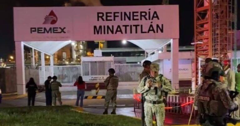 Petróleos Mexicanos confirma ataque armado en refinería de Minatitlán