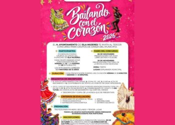 ISLA MUJERES: Abren convocatoria para concurso de danza “Bailando con el Corazón”