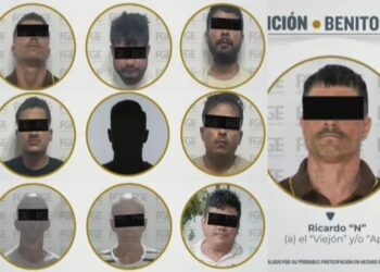 PRÉSTAMOS “GOTA A GOTA”: Caen nueve presuntos extorsionadores con arsenal en Cancún