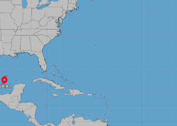 TORMENTA TROPICAL: “Isaías” provocará lluvias fuertes en el norte de Quintana Roo